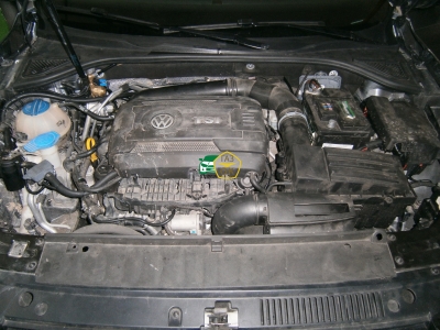 Установка ГБО на авто Volkswagen Passat TSI USA газ на машину Gaz Ok Газ ОК Киев